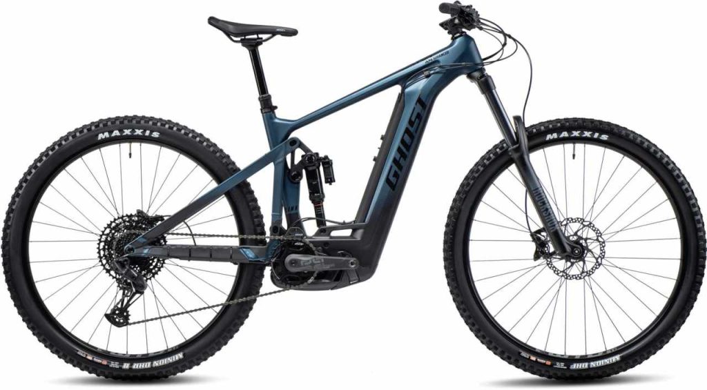 93ER1026 Ghost E Riot AM CF Advanced dirty blue black glossy matt 2022 E Bike Fully Mountainbike 0 1280x1280